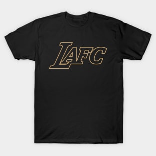 LAFC Black & Gold! Lakers Inspired Wordmark T-Shirt